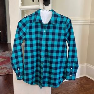 Vineyard Vines blue plaid shirt